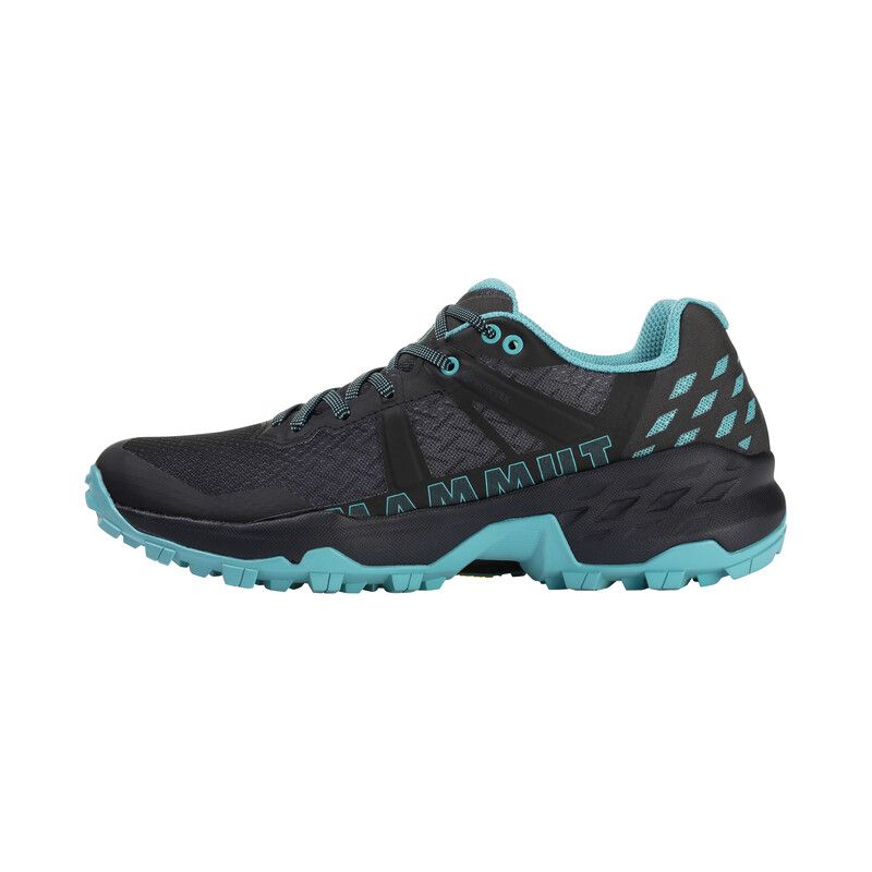 Mammut Sertig II GTX Lage schoenen Dames - Zwart/Turquoise
