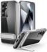 ESR Air Shield Boost Hoesje Geschikt voor Samsung Galaxy S24 Plus | Back Cover met Militaire Standaard | Schokabsorberende Air-Guard Hoeken | Transparant