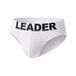 Merkloos / Sans marque LEADER Essentials Brief White - MAAT XS - Heren Ondergoed - Slip voor Man - Mannen Brief