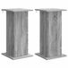 vidaXL Plantenstandaard 2 st grijs sonoma 30,5 x 30 x 60,5 cm Bewerkt hout
