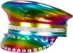 Boland Pet Rainbow rock Multi - 59 - Volwassenen - Unisex - Pride