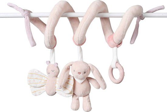 Nattou Baby Spiraal boxspiraal - Alice en Pomme - Poederroze