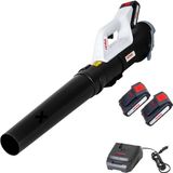 ikra GmbH IKRA accu-axiale bladblazer ICB 20, licht en compact, incl. 2 x 20V accus (2,0 Ah) en snellader