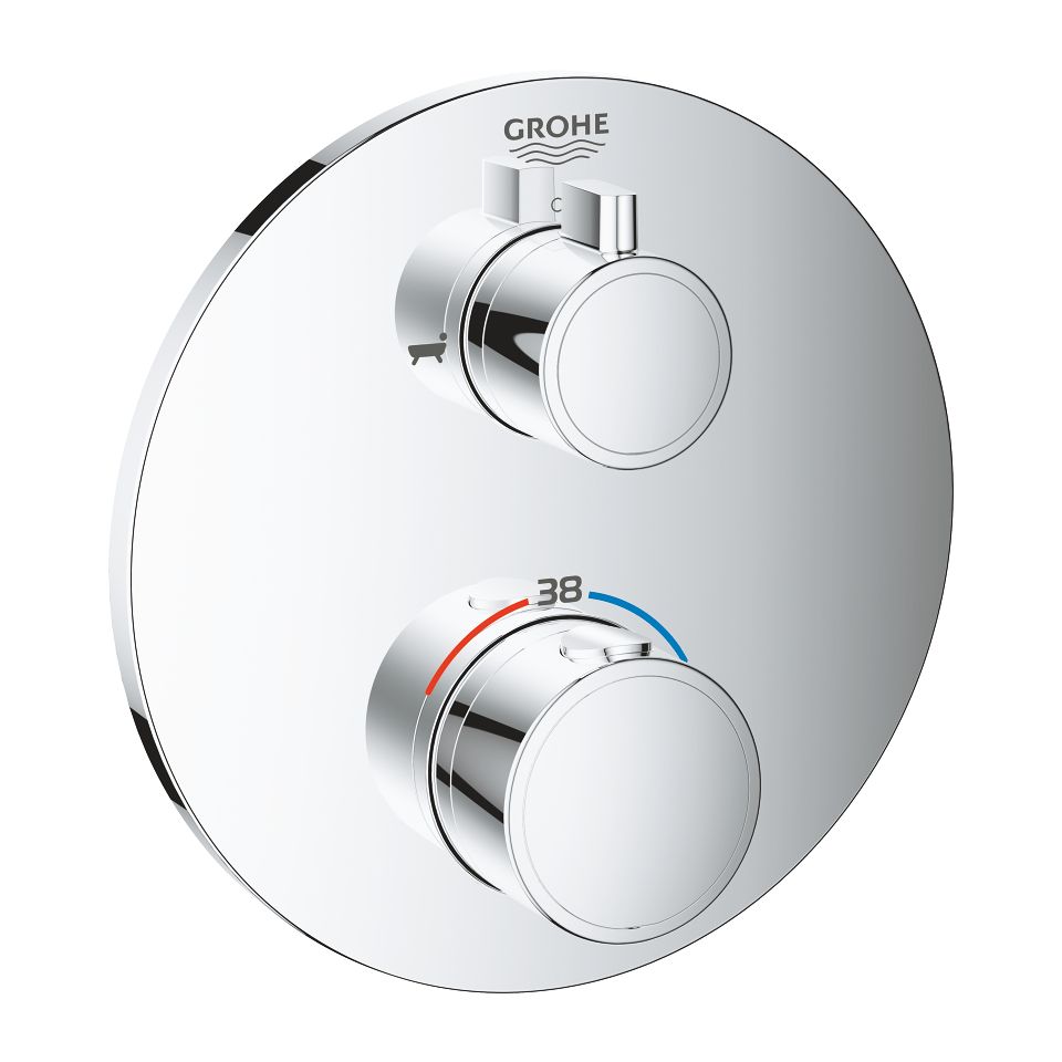 GROHE Grohtherm Thermostatische Inbouw Douchekraan - Chroom