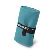 Head Active Microvezel handdoek met elastiek, lichte fitnesshanddoek, sneldrogend, multifunctionele doek, absorberende en ruimtebesparende badhanddoeken voor op reis, 70 x 140 cm, octaan