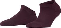 FALKE ClimaWool kort eenkleurig wol lyocell sneakersokken enkelsokken dames rood - maat 41-42