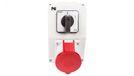 Installatieset Elektro-plast nasielsk Installatieset met stopcontact 32A 5P RS-Z (0-1) rood 6274-00