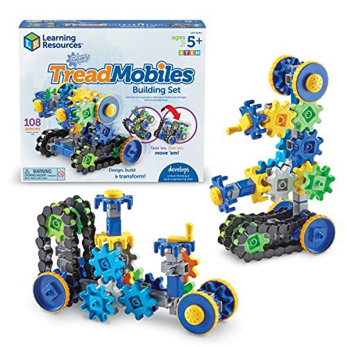 Learning Resources Versnellingen! Versnellingen! Gears!® Treadmobiles Build ing set