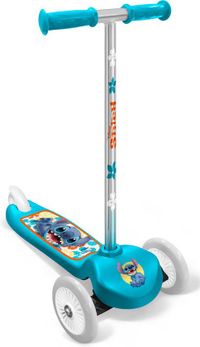 Disney Trottinette 3 roues Enfant Stitch - Bleu - Aluminium - Frein au pied