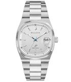 Bulova Watch 96B444, zilver, Modern