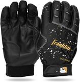 Franklin - MLB - Honkbal - Softbal - Slaghandschoentjes - 2ND-SKINZ - Volwassenen - Zwart/Goud - XL