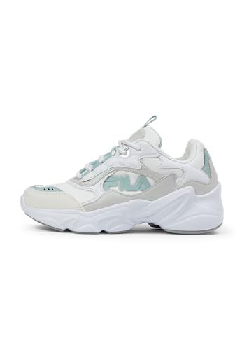 FILA COLLENE Logo Kids sneakers, wit-zilver-blauw haze, 31 EU