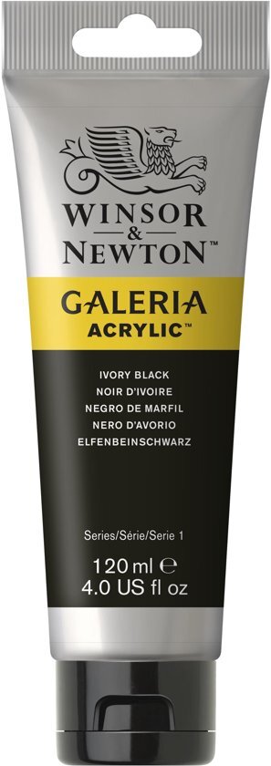 Winsor & Newton Galeria Acryl 120ml Ivory Black