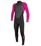 O'Neill Reactor II Wetsuit Unisex - Maat 10 - Zwart/Roze