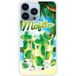 Mojito Plage Bedrukt siliconen hoesje compatibel met iPhone 13 Pro