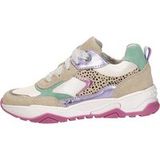 KEQ Lage Schoenen Beige Maat 34