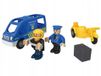 Playtive Ensemble de véhicules de police avec lumière et son - 6 pièces