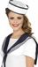 Smiffys Matroos / matrozen carnaval verkleed setje - 2x stuks - wit/navy - Verkleedkleding dames/heren