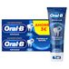 Oral-B Advanced versterkt tandglazuur met fluor, 2 x 75 ml, beschermt het glazuur, tandpasta tegen cariës met verfrissende eucalyptussmaak