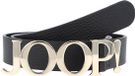 JOOP! Leren Riem 3,0 CM Women's Cow Leather Belt W90 Black Zwart
