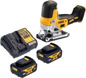 DeWalt DCS 335 M2 accu-decoupeerzaag 18 V 135 mm borstelloos + 2x accu 4,0 Ah + oplader