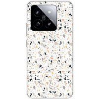 Xiaomi Bedrukt siliconen hoesje compatibel met Xiaomi 14 Terrazzo color