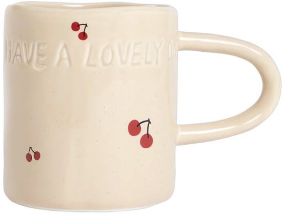 Homla ISERNIA Beige mok, 400 ml