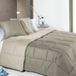 Caleffi - Dekbed, tweekleurig, effen, voor Frans bed