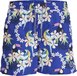 Jack & Jones JPSTFIJI AOP Men's Swim Shorts - Blue Tropical Paradise Print - Size XL