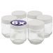 6 Clatronic 6 reserveglazen voor JM 3344 transparant
