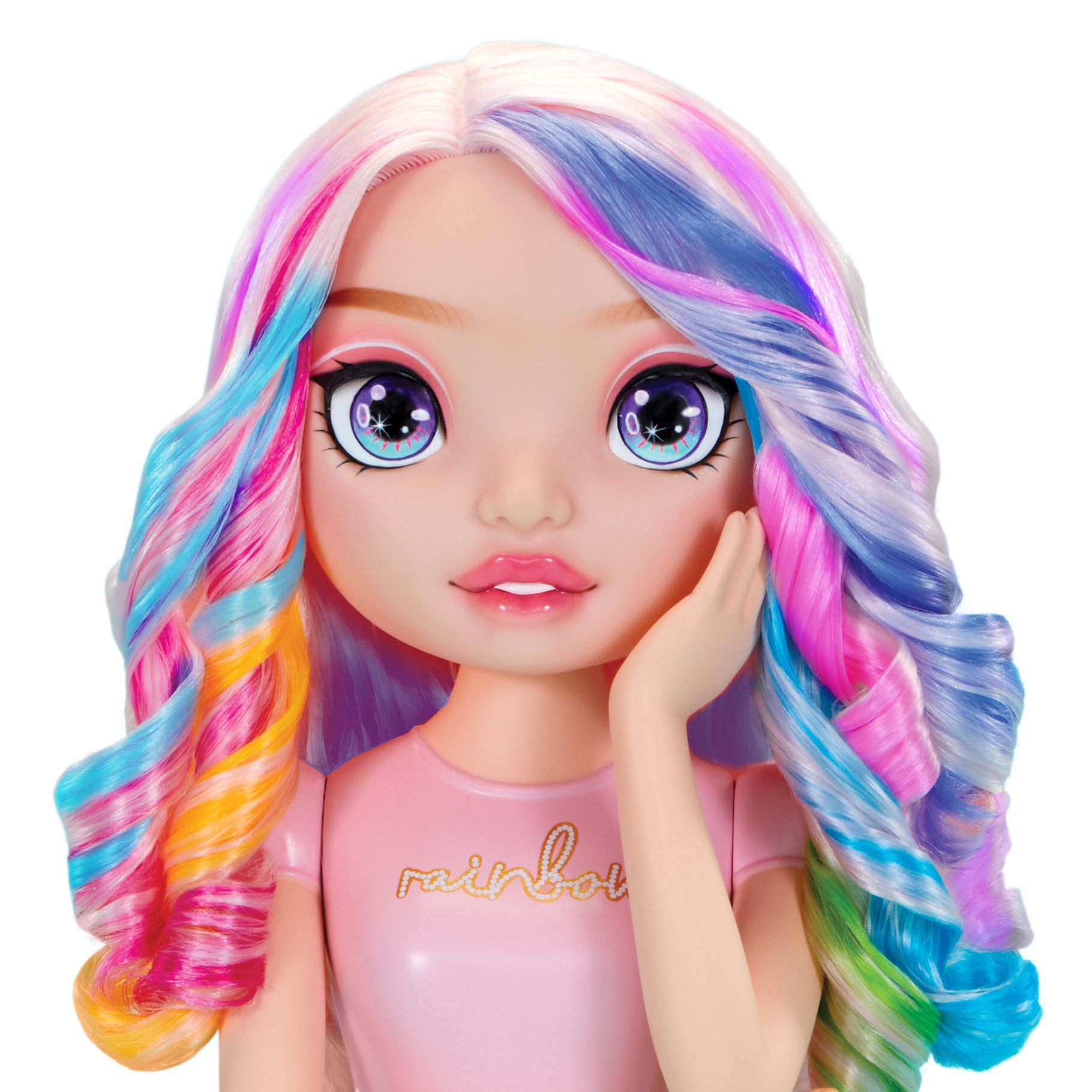 MGA Entertainment Rainbow High Stylinghoofd - Make-up/Styling doll head - Multicolour
