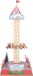 Luville Attractie navette spatiale l23 x l23 x h55 cm incl. adaptateur