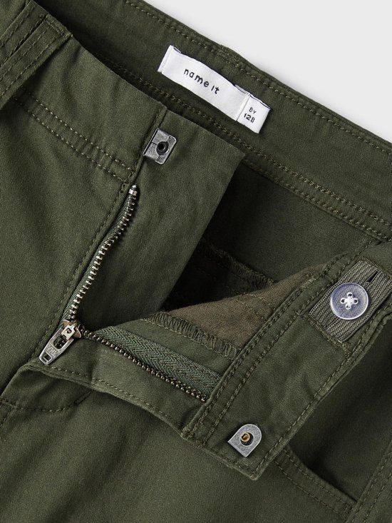 NAME IT NKMRYAN CARGO TWI PANT - Jongens - Maat 140 - Rosin