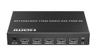 PremiumCord Controller videowall HDMI 1-4, UHD 4K 2160p 60Hz, Full HD 1080p, 8 weergavemodi, HDMI 2.0, HDCP 2.2, RS232, DIP-switch, metalen behuizing, zwart