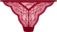 Hunkemöller String Isabelle Rouge Fleurie Dentelle L
