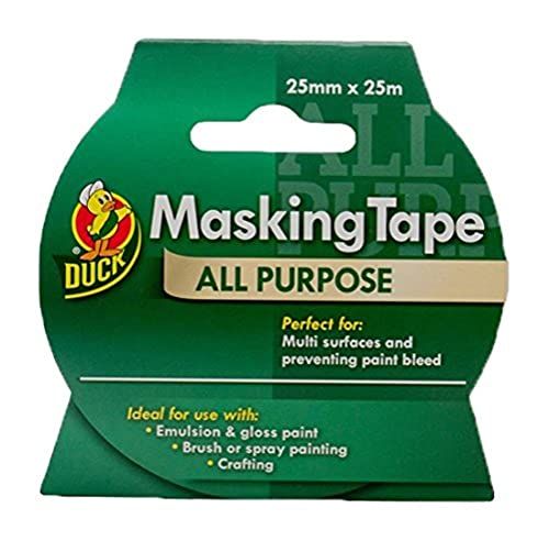 Shurtape Duck Tape All Purpose Masking Tape - 25 mm x 25 m