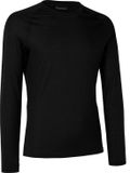 GripGrab Merino Blend Thermal Lange Mouw Herfst Winter Fiets Ondershirt Thermoshirt met Merinowol - Zwart - Heren - Maat XXL