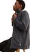 Tom Tailor Sweatjack met opstaande kraag Dark Grey Melange XL