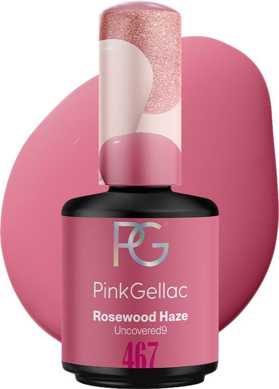 Pink Gellac 467 Rosewood Haze Gel Nagellak 15ml