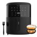 Cecotec Cecofry Bombastik 6000 Full Enkel 6 l Vrijstaand 1700 W Heteluchtfriteuse Zwart