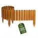 Creative Home Gazonrand Houten borderrand 200 x 20 cm (LxH) naturel, geïmpregneerd