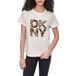 Dkny T-shirt à manches courtes imprimé animalier blanc S Femme