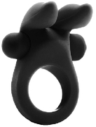 Mjuze - Bunny Cock Ring - Black