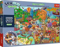 Trefl Legpuzzel Spy Guy Lost Items Europe 500 Stukjes Karton