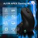 AJ159 Souris gaming - Capteur de précision PAW3950 - 42 000 DPI - Écran - Trois modes de connexion - Bluetooth - Rechargeable