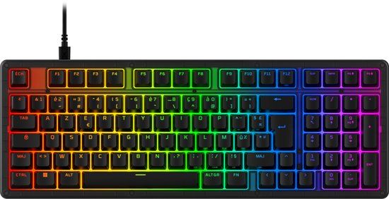 HyperX Origins 2 1800 – Full-size mechanisch gaming-toetsenbord – Compact 1800-layout – RGB – FR AZERTY