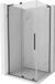 Mexen Velar L cabine de douche coulissante 90 x 110 cm, transparent, gris canon brossé