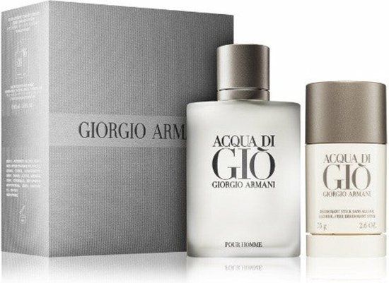 Giorgio Armani Acqua Di Gio Geschenkset - Eau de Toilette + Deodorant - Mannen