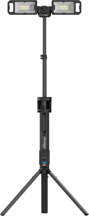 Scangrip Tower 5 Connect Bouwlamp - 5000lm - met statief - Zwart
