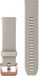 Garmin Quick Release 20 mm Band - Light Sand with Rose Gold Clasp